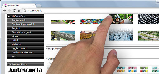 #s_mssadmin Amministrazione MySocialSite